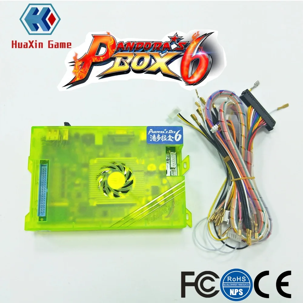 Классический 2 игрока DIY аркадный набор Pandora box 6 1300 в 1 игровая доска и оригинальный