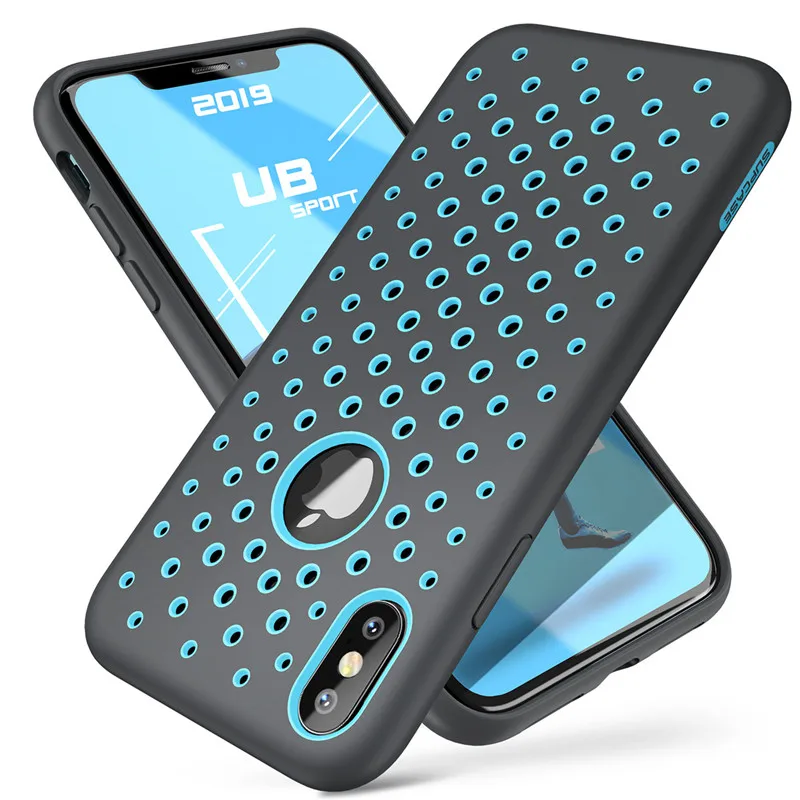 Чехол для iphone Xs Max 6 5 дюйма SUPCASE UB Спортивная Жидкая силиконовая резина Премиум