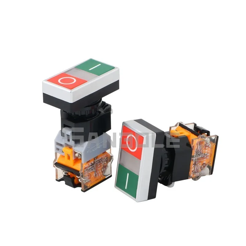 Самостоятельная моментальная Перезагрузка с подсветкой двухголовый кнопочный