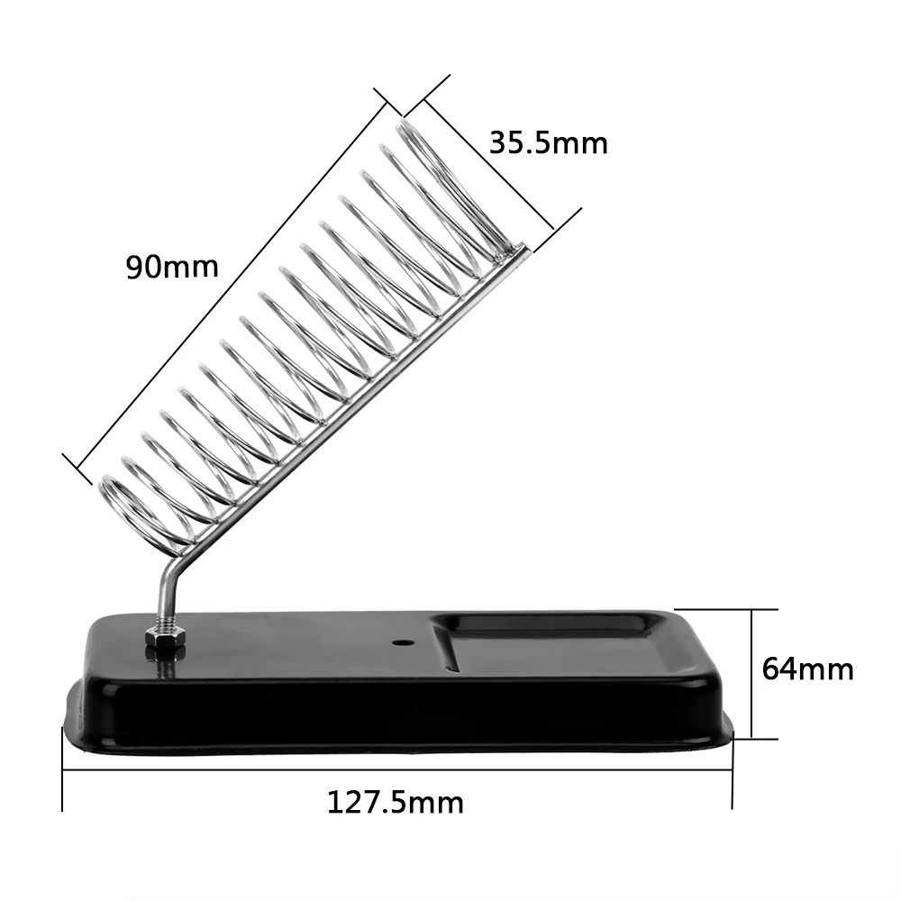 

DIYWORK Generic Soldering Iron Frame High Temperature Resistance Electric Soldering Iron Stand Holder Metal Support Station