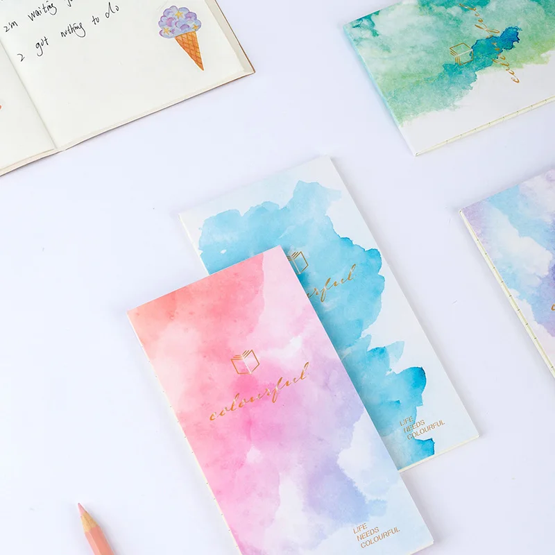 Новинка Блокнот с граффити Kawaii в полоску Bullet Journal записная книжка для детей