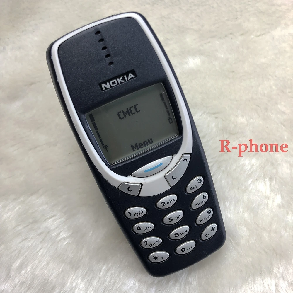 Оригинальный отремонтированный Мобильный телефон NOKIA 3310 GSM 900/1800 DualBand
