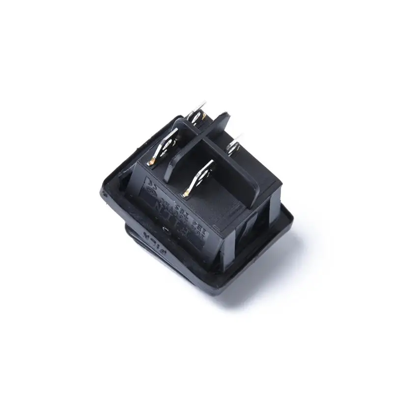 12V 4 контакта автомобильный клавишный переключатель Белый Чехол 22x30 мм