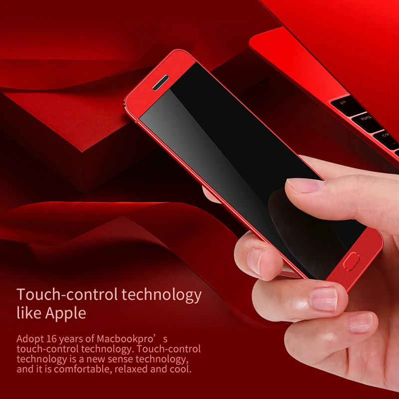 DOITOP роскошный Ультратонкий сенсорный экран MP3 MP4 музыкальный плеер смартфон с