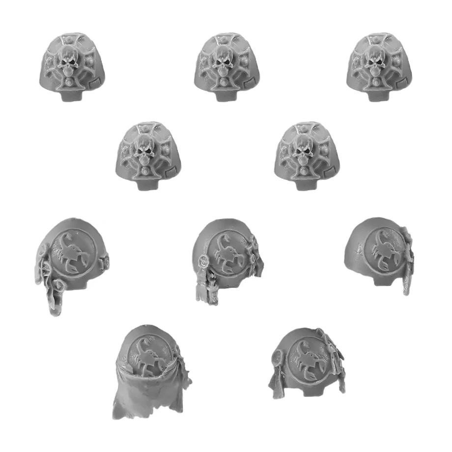 Red Scorpions Terminator shoulder pads | Игрушки и хобби