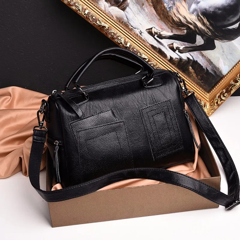 Женские маленькие кожаные сумки высокое качество Bolsa Feminina через плечо для женщин