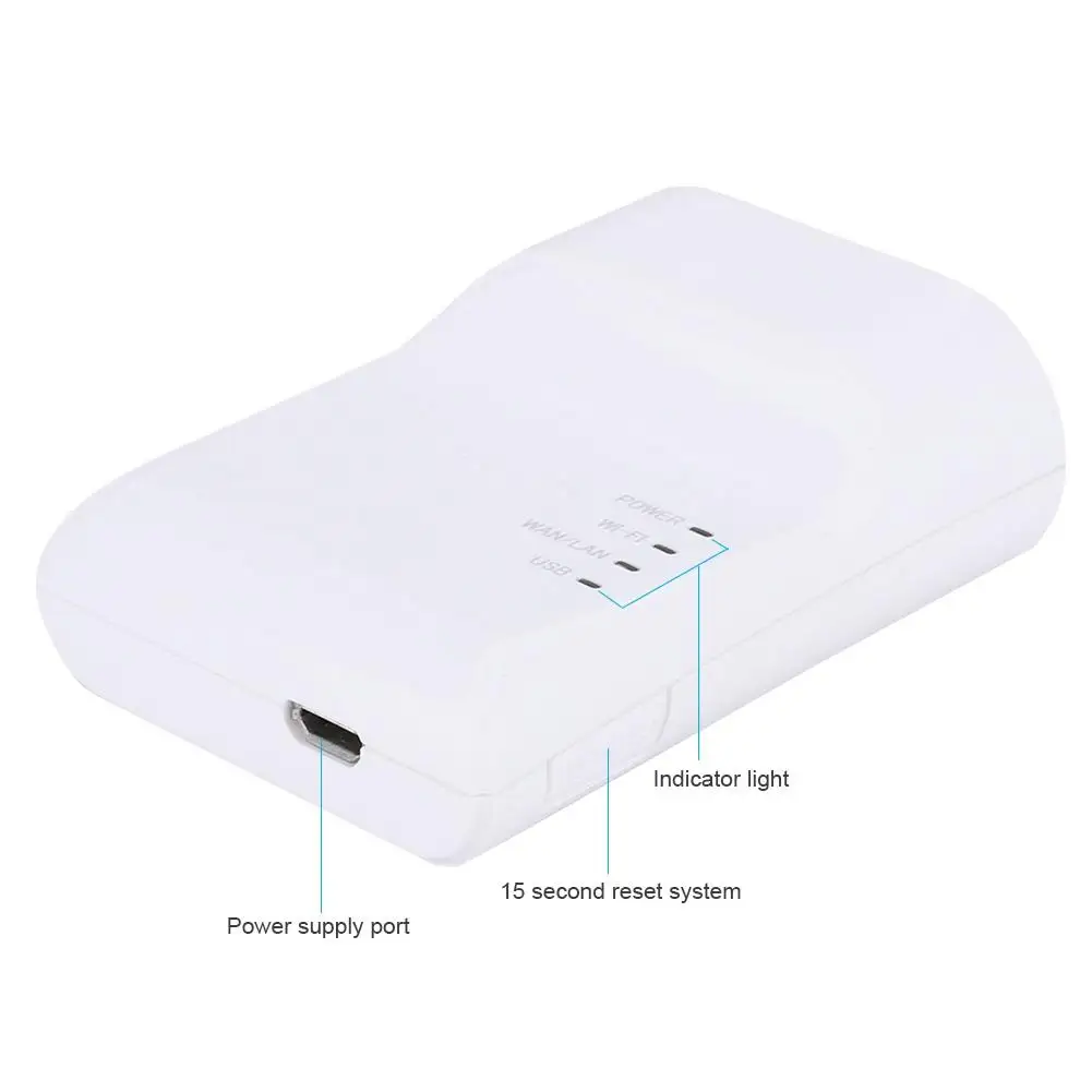 Высокоскоростной USB принтер сетевой печати Сервер адаптер поделиться LAN Ethernet