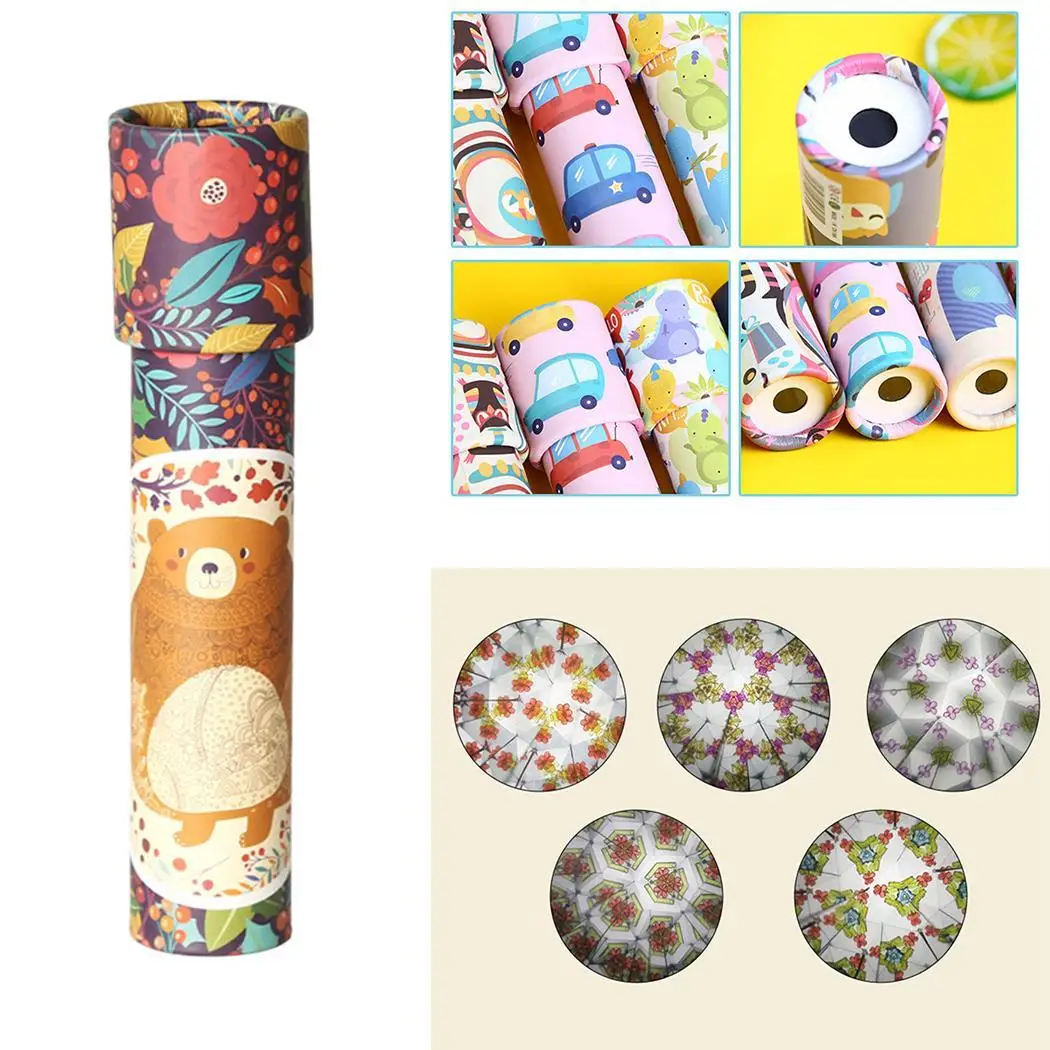 Children Adjustable Color Rotation Kaleidoscope Toy &gt3 Years Old Random Puzzle | Игрушки и хобби