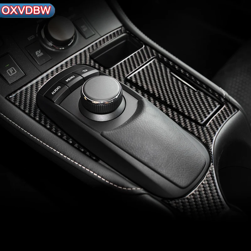 Наклейки для передней панели автомобильной консоли из углеродного волокна LEXUS