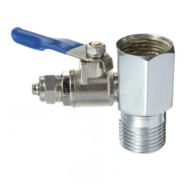 Очиститель воды шаровой клапан трубы 1/2 &quotBSP до 1/4&quot трубный шланг Мужской