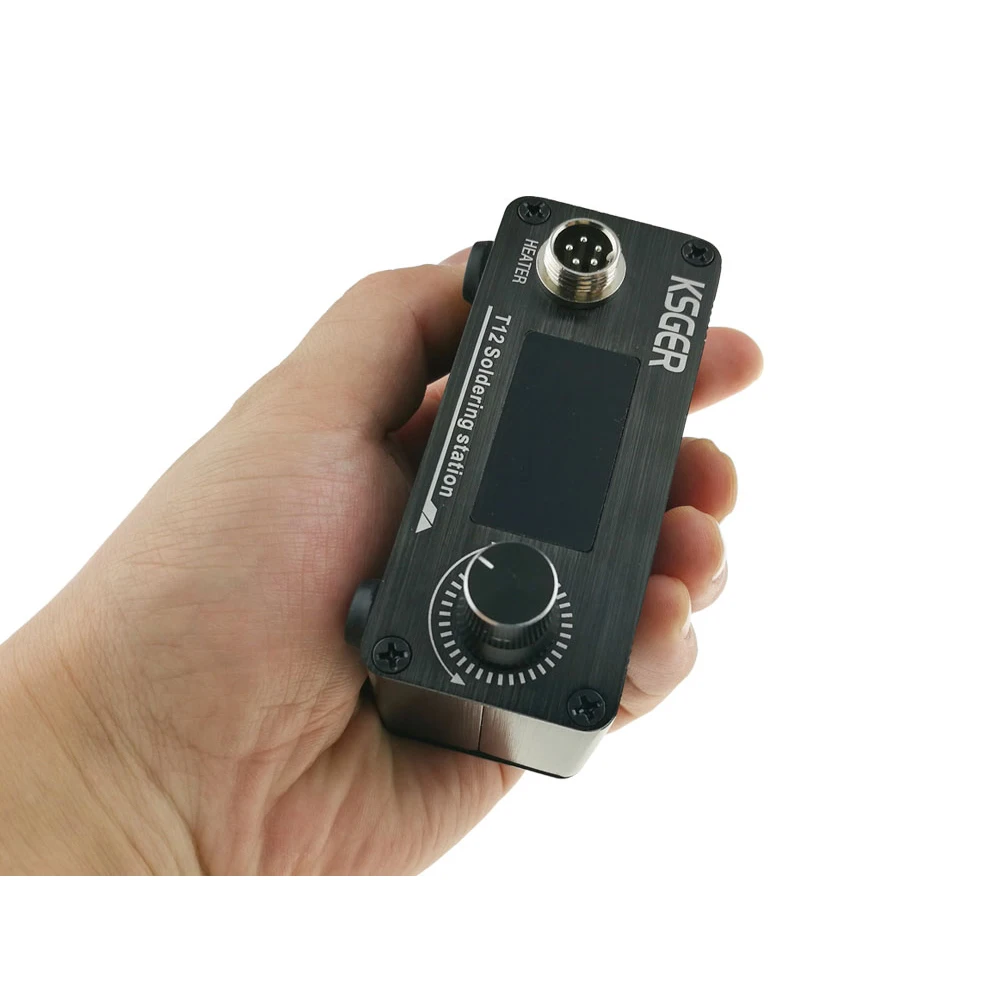 KSGER V2.01 STM32 OLED T12 температурный контроллер паяльная станция 907 ручка K наконечник