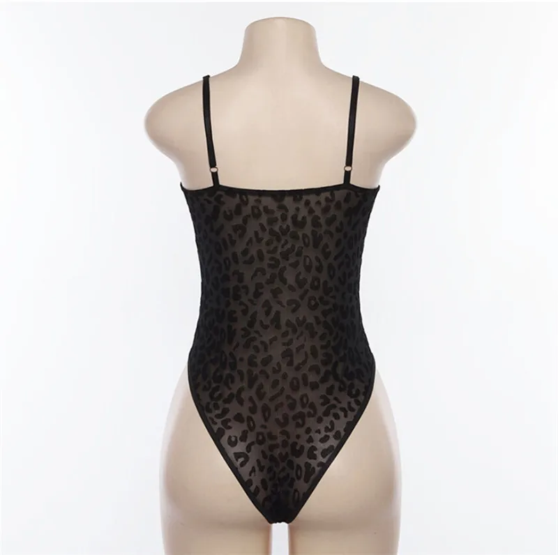 

Lace Bodysuit Women Mesh Jumpsuit Ladies Rompers Black Jumpsuit Sleeveless Body Suit Women Romper High Cut Playsuit Hot Bodysuit