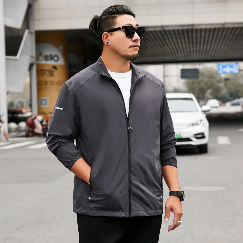 

plus size Men's Spring And Autumn 2019 New Trends Autumn Casual Slim Handsome Large Size Jacket 8xl 7xl 6xl 5xl