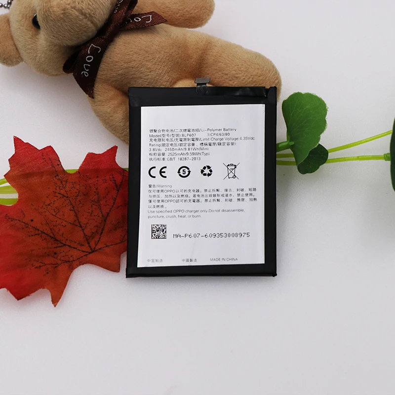 2450mAh Аккумуляторы высокой производительности BLP607 Батарея для Oneplus X One Plus запасные