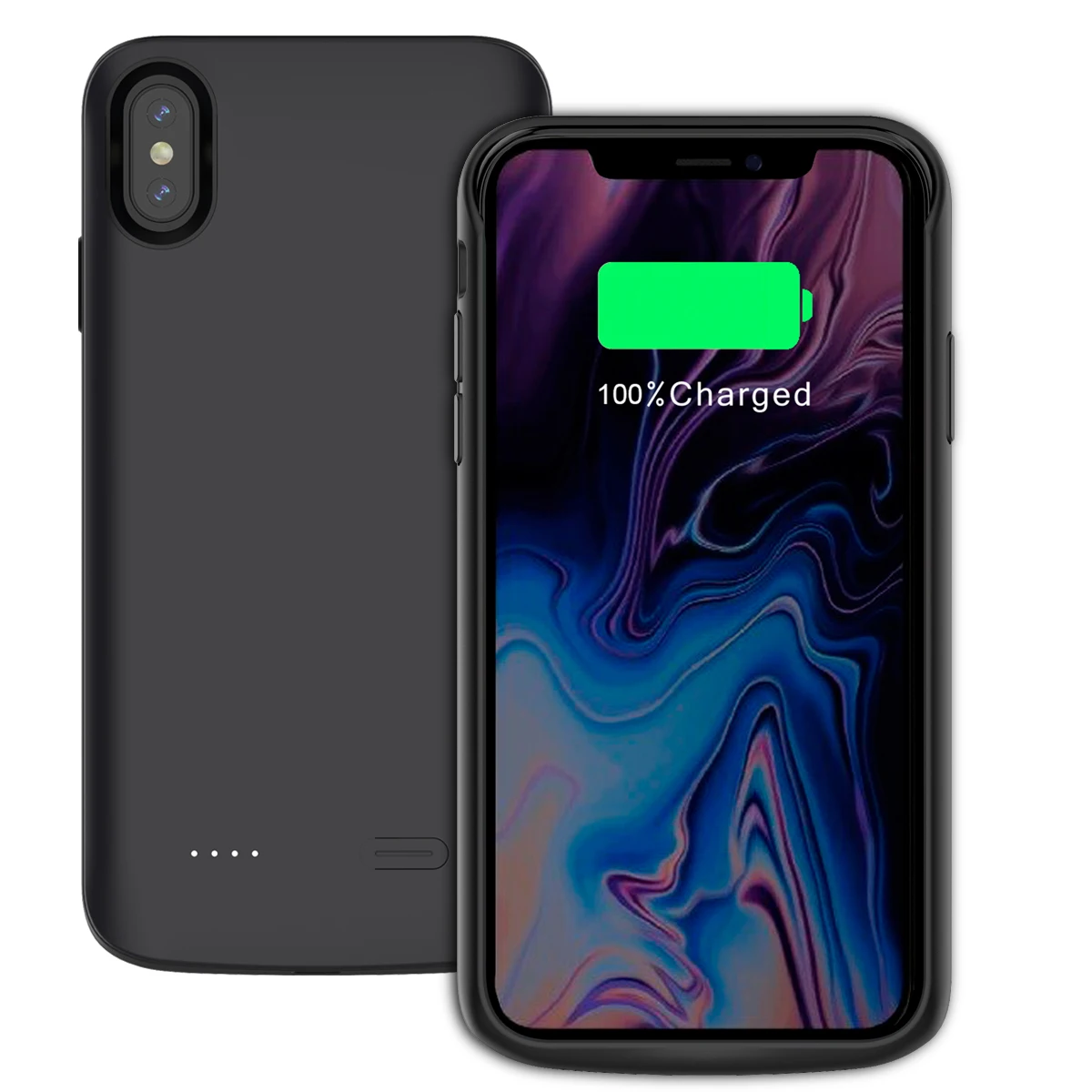 6000 мАч внешний аккумулятор чехол для iPhone Xs Max/Xr Внешнее зарядное устройство Xr/Xs