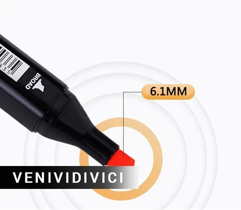 Лучшие ручная роспись Марк pen set студент Цвет Живопись жирной ручка комиксов