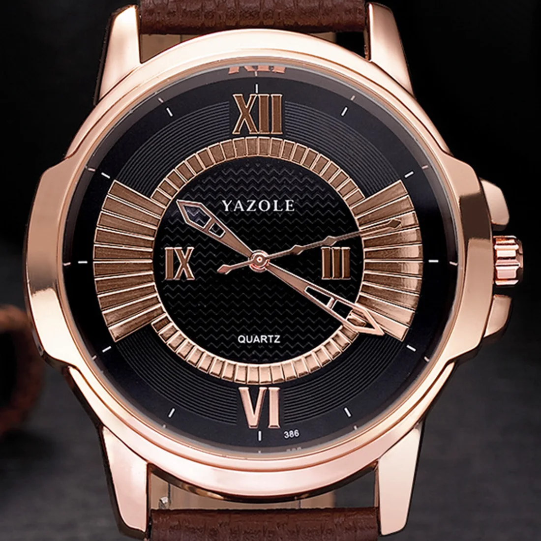 Черный для мужчин часы роскошные нержавеющая сталь кожа бизнес Relojes Hombre Новая