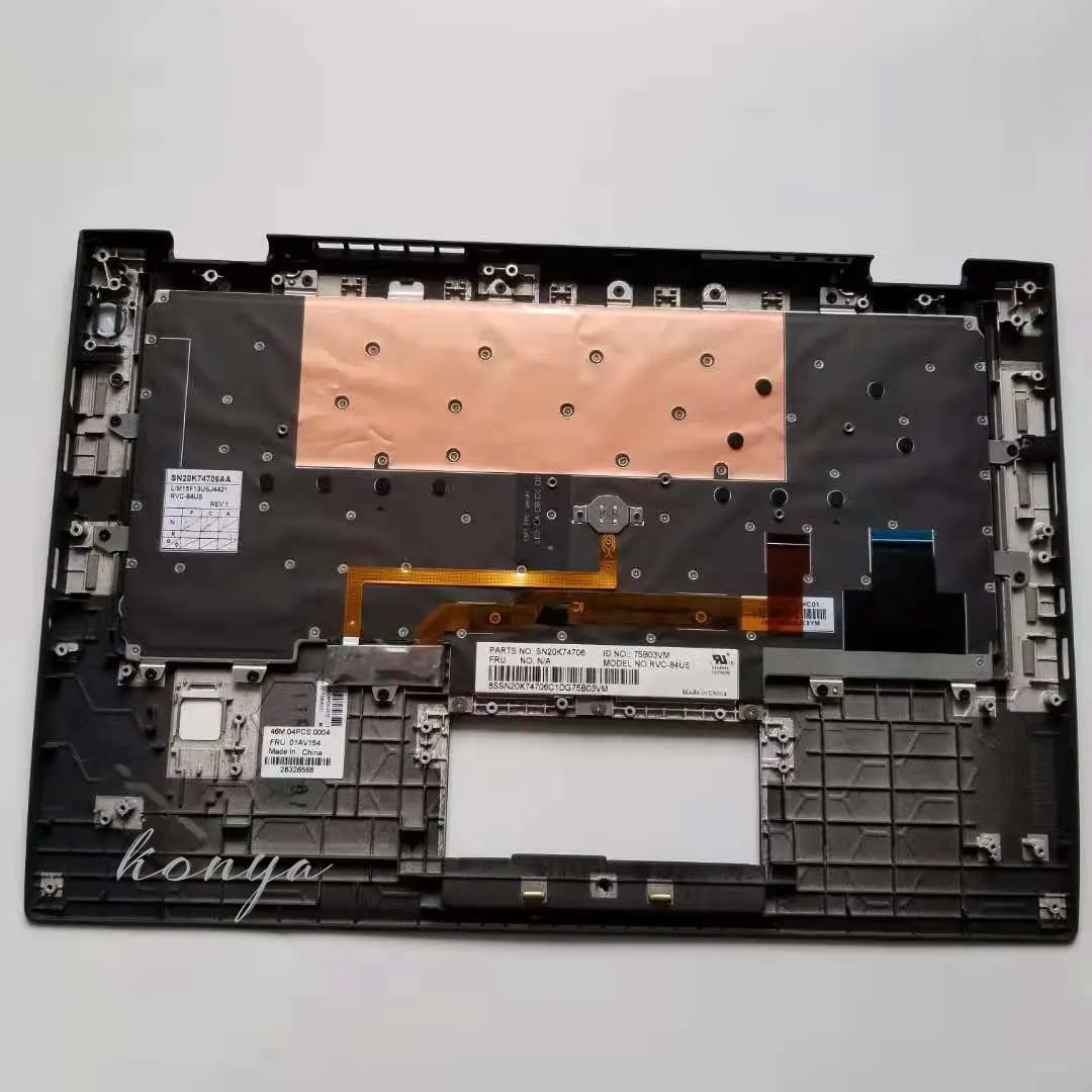 90% Новинка для Lenovo ThinkPad X1 Carbon (тип 20FB 20FC) клавиатура с упором рук 01AV154 | Компьютеры и