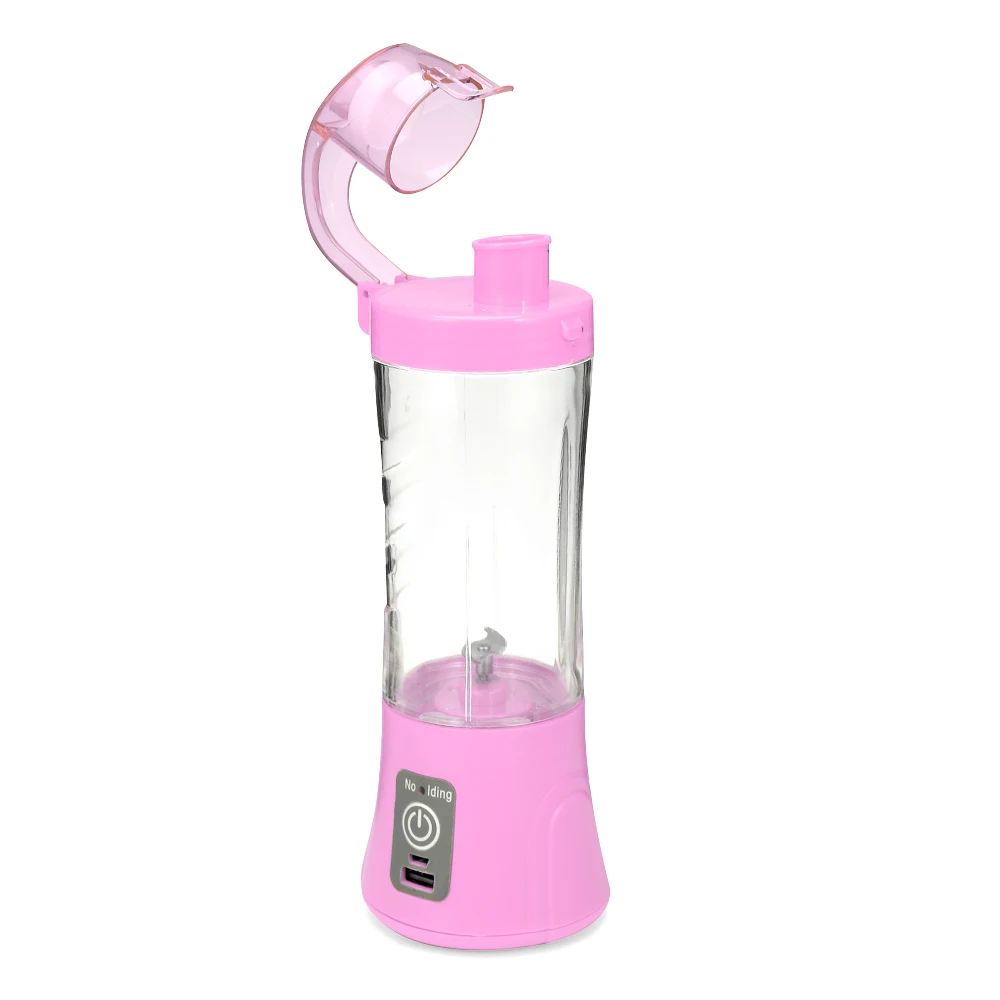 Электрическая портативная соковыжималка для фруктового овощного сока миксер