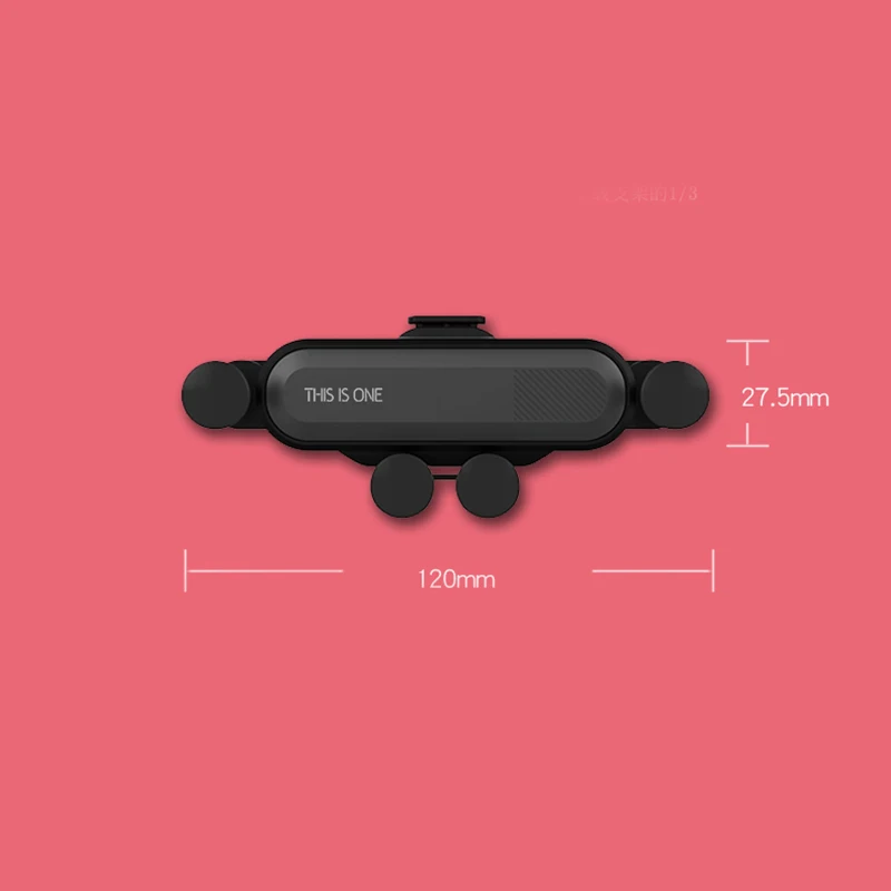 Newest Universal Gravity Bracket Car Phone Holder Air Vent Mount Stand Clip For Smartphone In Iphone X Xs Max Sam |