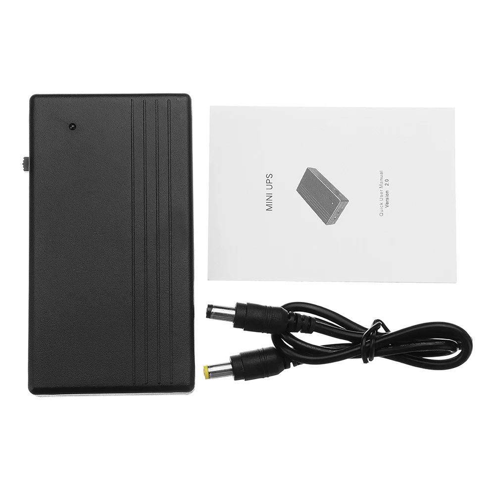 12V2A 22.2W UPS Непрерывный Питание Резервного Копирования Мощность Мини Батарея Для
