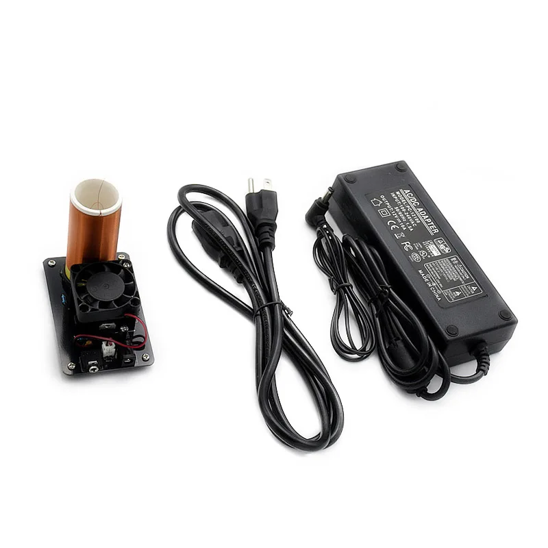 IG-Music Tesla Coil Plasma Loudspeaker w/ Power Adapter Wireless Transmission V8D5 US Plug | Электроника