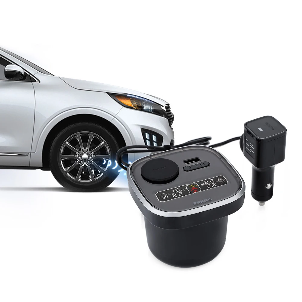 PHILIPS TC600 TPMS система мониторинга давления в автомобильных шинах с 4 внешними