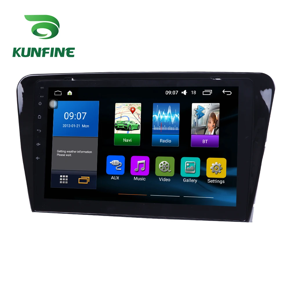Восьмиядерный 1024*600 Android 8 1 автомобильный DVD GPS навигационный плеер Deckless стерео для