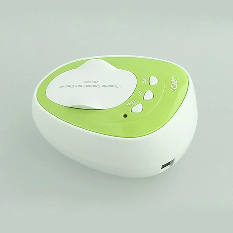 Бесплатная доставка 4 мл мини ультразвуковой очиститель контактных линз 7 Вт