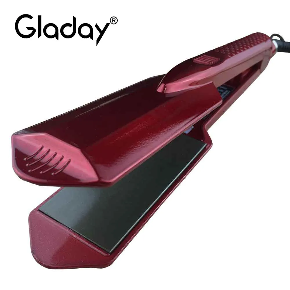 Gladay большой выпрямитель для волос профессиональный Электрический Плоский Утюг