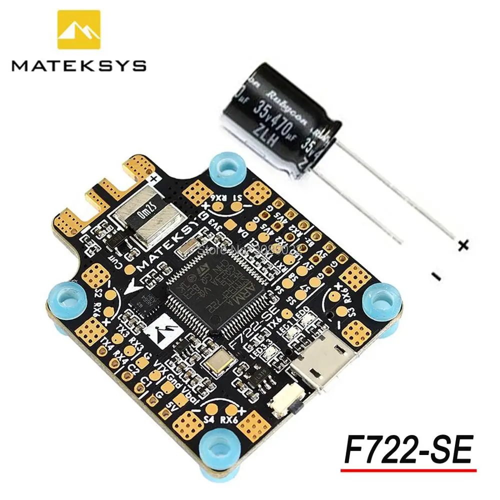 Система управления полетом Matek F722 SE F7 STM32F722 двойной контроллер полета Gryo со