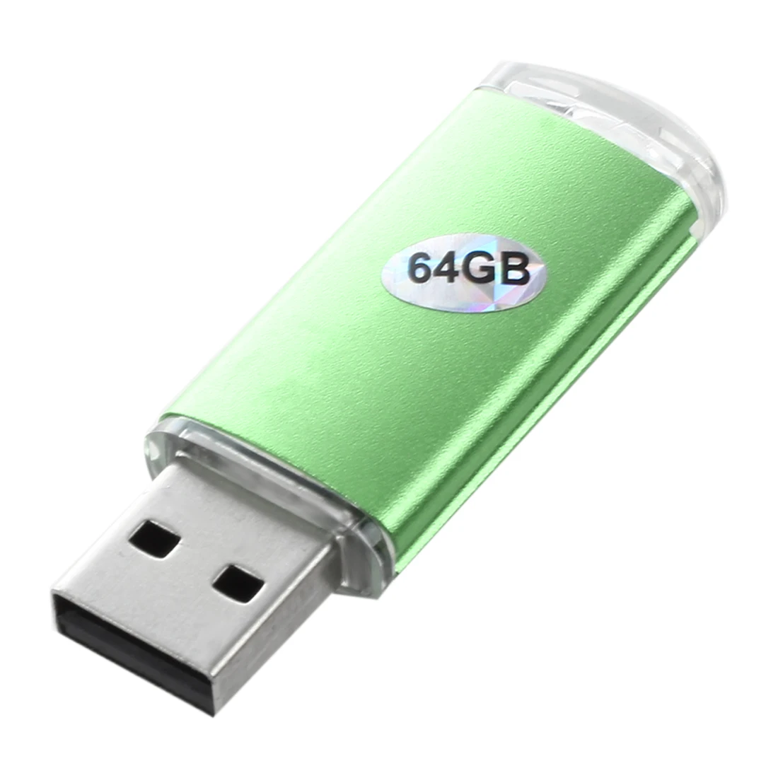 Металлический Caiqiao USB2.0 флэш-памяти U диск 64 Гб зеленый | Компьютеры и офис