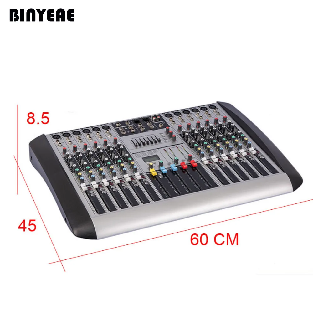 HX1202 Новый профессиональный аудио DJ миксер 12 каналов микшерный пульт Mezcladora De |