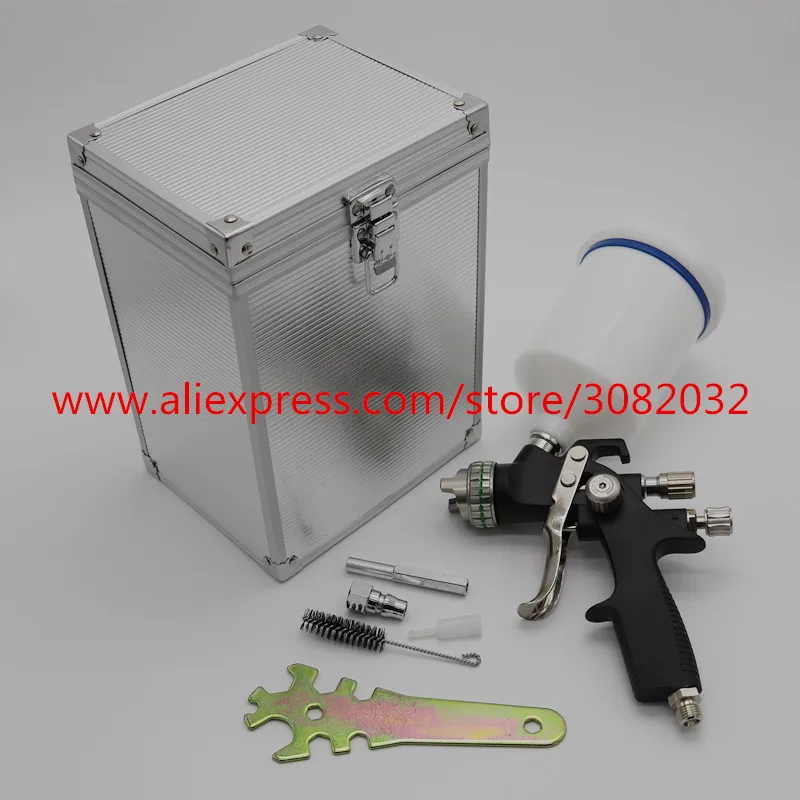 air paint gun 1.3MM stainless steel nozzle SPRAY GUN Paint spray professional Airbrush for painting cars | Инструменты