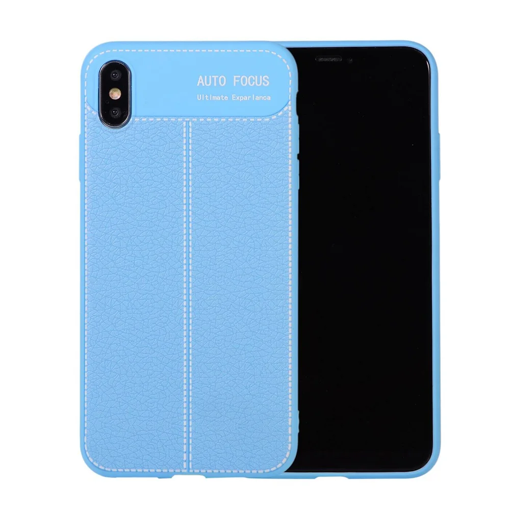 Чехол KISS в стиле ретро деловой кожаный чехол для iPhone X XR с рисунком личи 7 8 6 6S Plus 5 5S