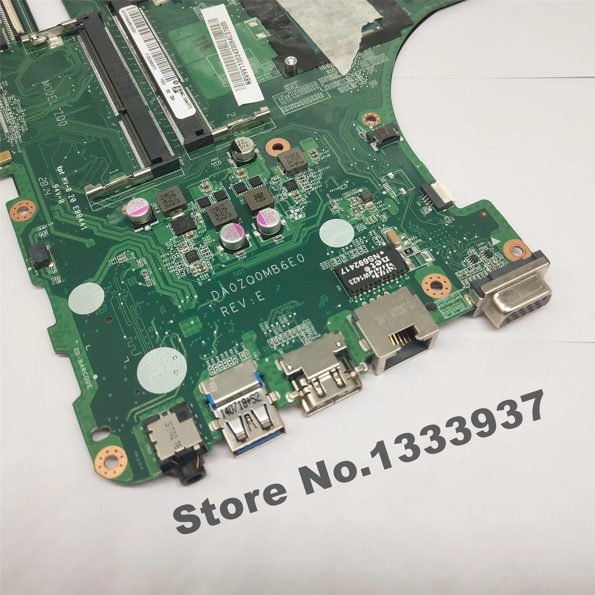 Материнская плата DA0ZQ0MB6E0 для ноутбука Acer V3 472P ZQ0 системная SR1EN E5 471G