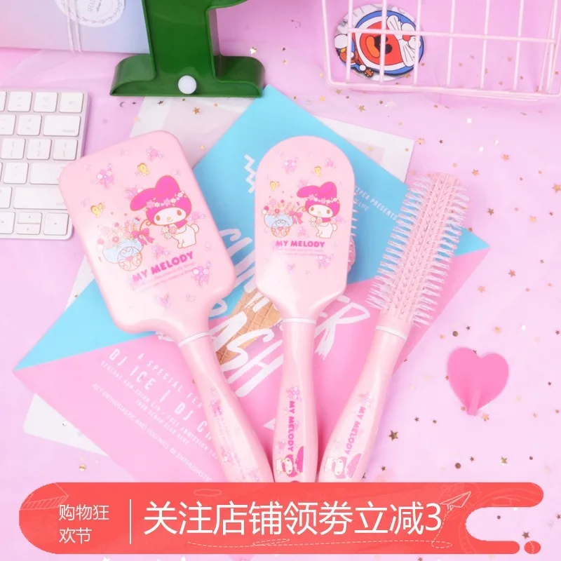 Lovely Girl Sac Comb Portable Household Massage Air Defence Static Electricity Curly Plastic Hairdressing Modeling mutfak | Дом и сад