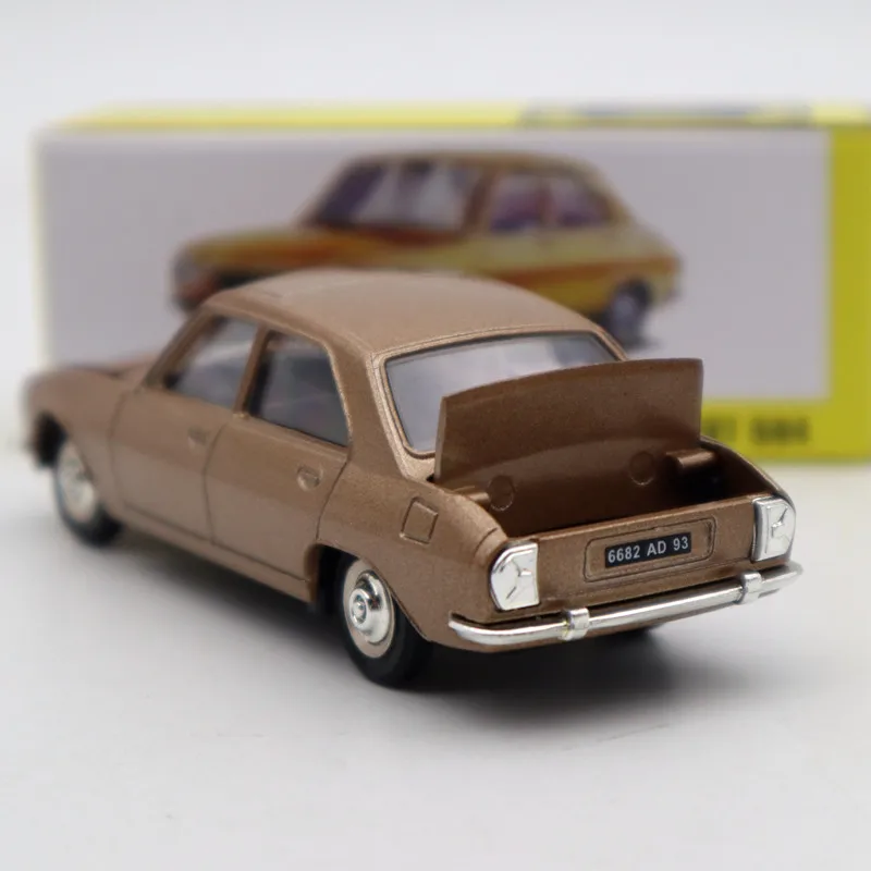 1:43 игрушки Atlas Dinky 1452 для P ~ GEOT 504 литые модели автомобилей Коллекция подарков