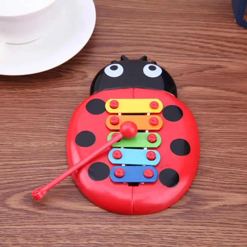 Фото Музыкальные инструменты для малышей игрушечное пианино с насекомыми детский