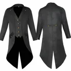 Костюм для взрослых в стиле ретро-панк для косплея принца, длинный тренчкот, красные, черные, фиолетовые костюмы, Мужская вечерняя форма, пиджак