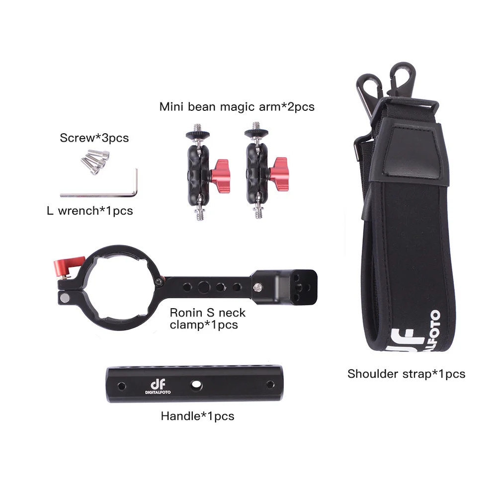 Универсальный зажим для крепления ремня с ручкой DJI Ronin S Gimbal Like ZHIYUN weeball LAB/Crane 3 Setup