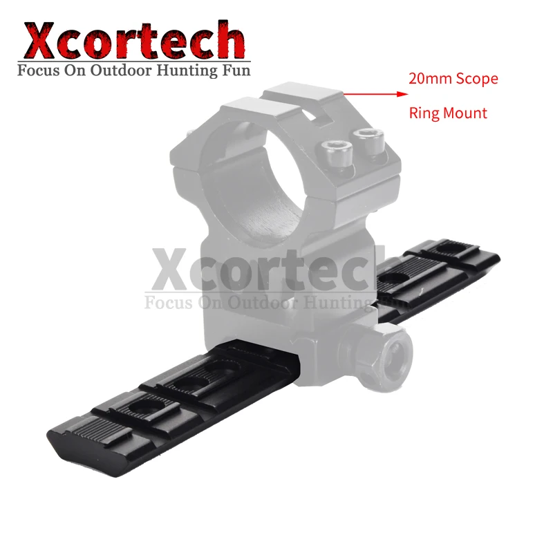 Riflescope/Tactical/Gun/Rifle Scope Mount 20mm 11mm/Mounts/For AR15 M16 Picatinny Rail Scopes Hunting Accessories | Спорт и