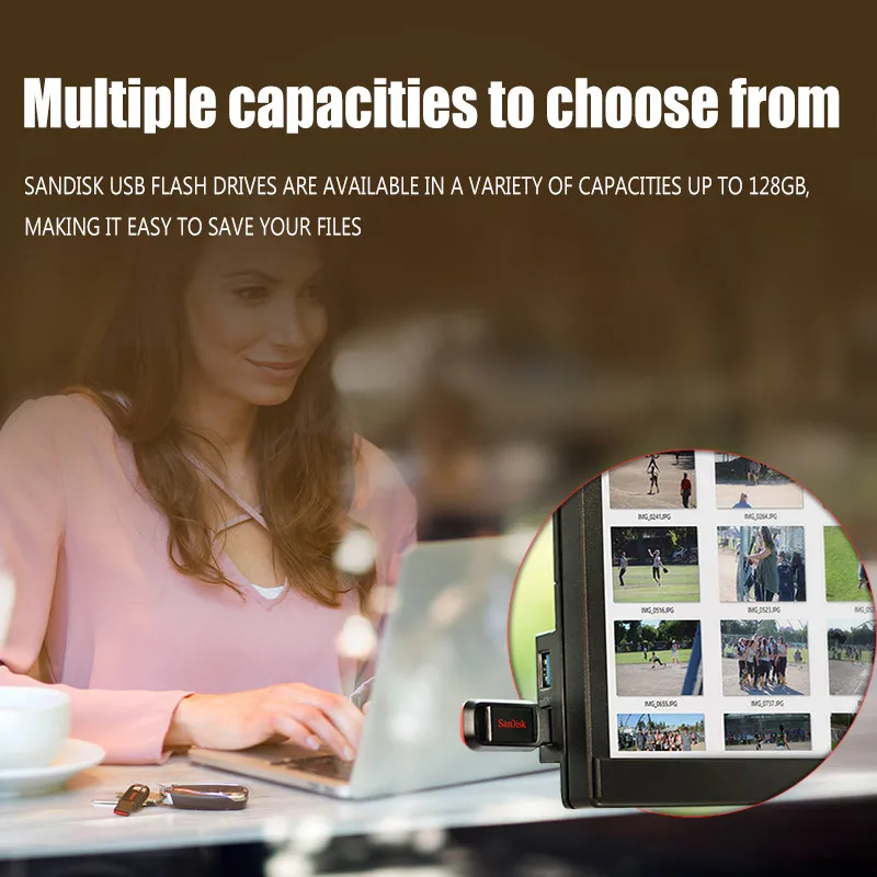 Оригинальный USB флеш накопитель SanDisk CZ61 256 ГБ 128 64 32 16 u диск ключ 2 0 МБ подлинный|USB