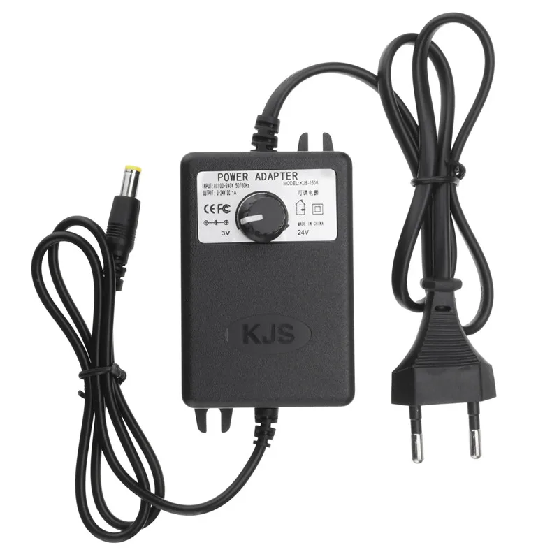 Excellway KJS 1506 3 24V 1A 24W адаптер питания постоянного тока с регулируемым напряжением