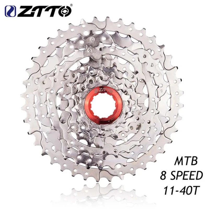 ZTTO 8 скоростная кассета свободного хода звездочка 11 40T для Shimano детали горного