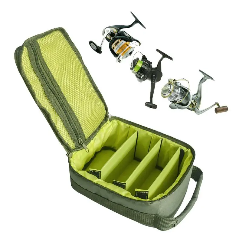 Рыболовная коробка катушка рыболовная леска сумка новая Катушка Сумка 4 слоя 600D