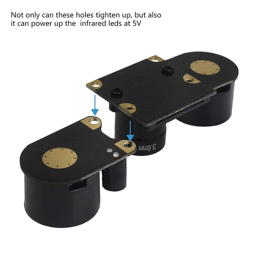 Для камеры Raspberry Pi 3 инфракрасный модуль ночного видения 5 Мп 1080p с ленточным