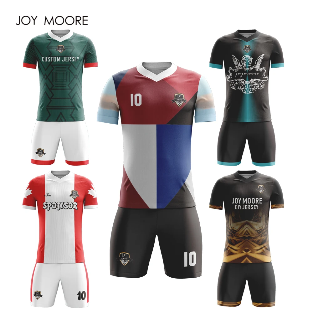 Фристайл custom сублимационная печать футбольная майка maker soccer kit|Наборы для