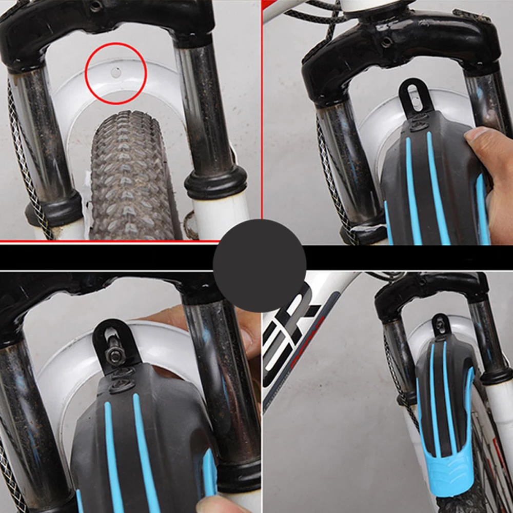 Брызговики BIKEIN PRO для горного велосипеда комплект из 2 предметов защита от грязи