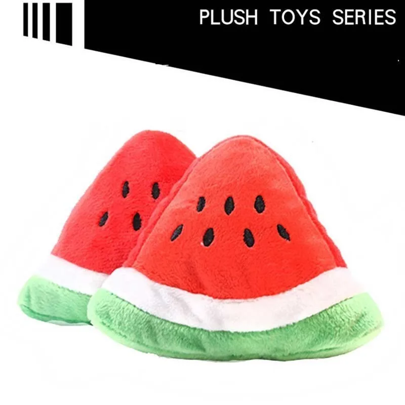 Флис жевать Plushtoys для щенков игрушки собак чистки зубов пищалка музыкальная